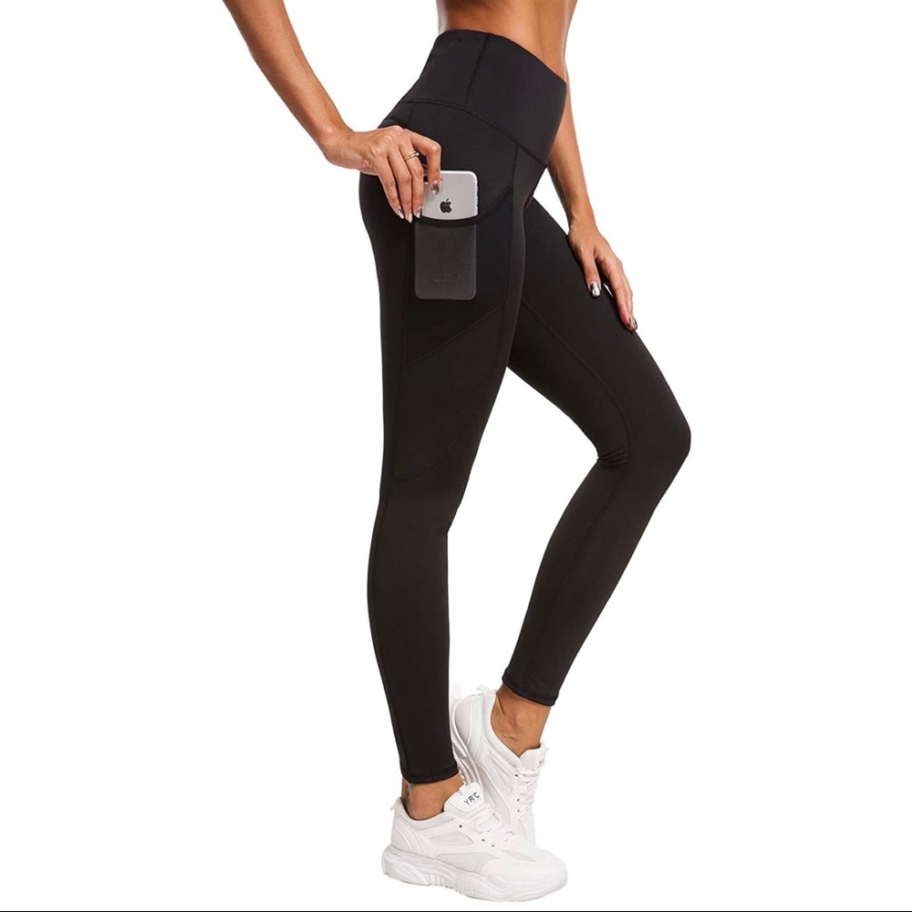 Queenieke Black Athletic Leggings